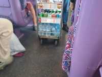 trolley snacks on train casablanca voyageurs to fez