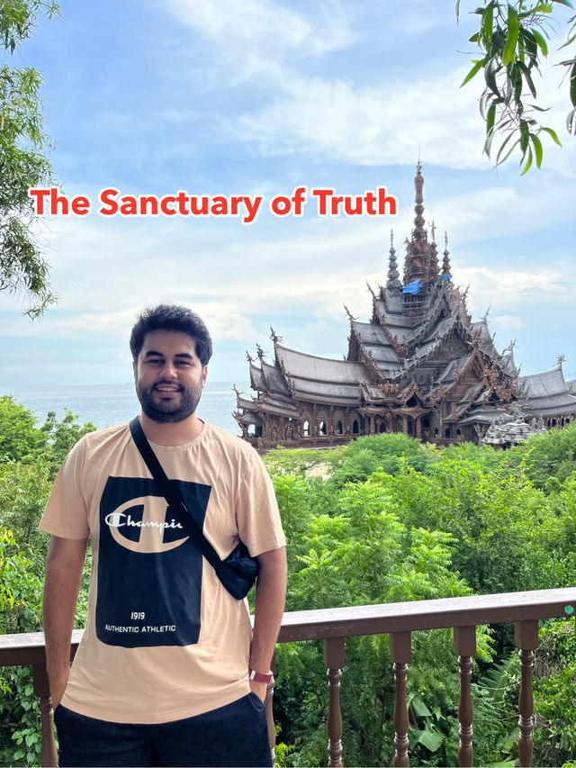 The Sanctuary of Truth – A Wooden Marvel in Pattaya
