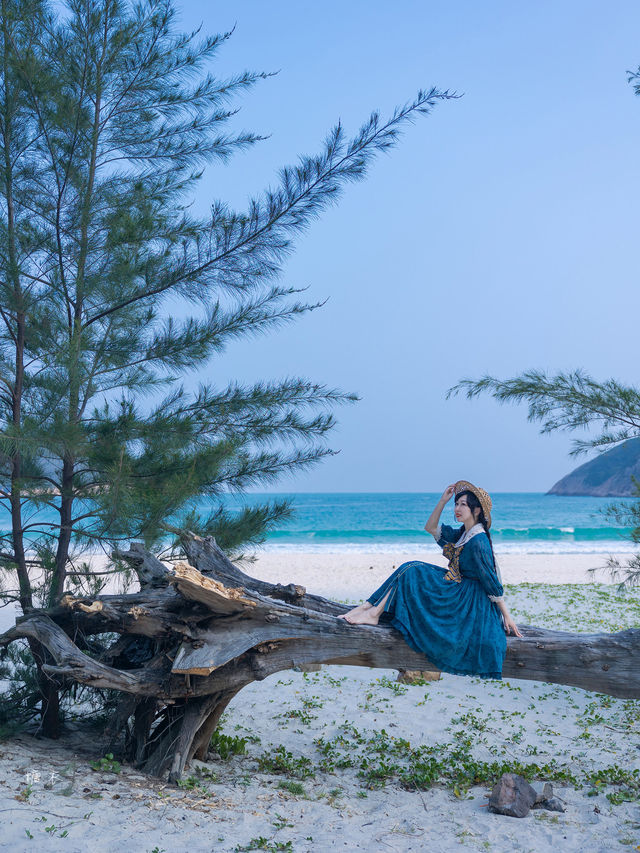 Hong Kong | The secret beach at Baisha is so beautiful 💙 Lazy hiking route attached