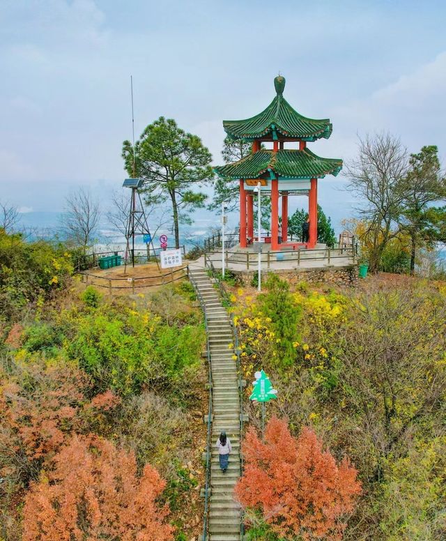 武漢走過最治癒的徒步路線，古寺祈福路線