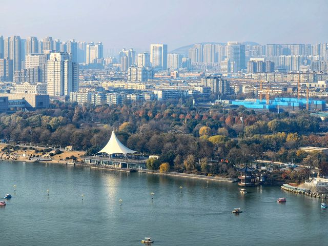 徐州遛娃必體驗｜坐一次湖濱索道