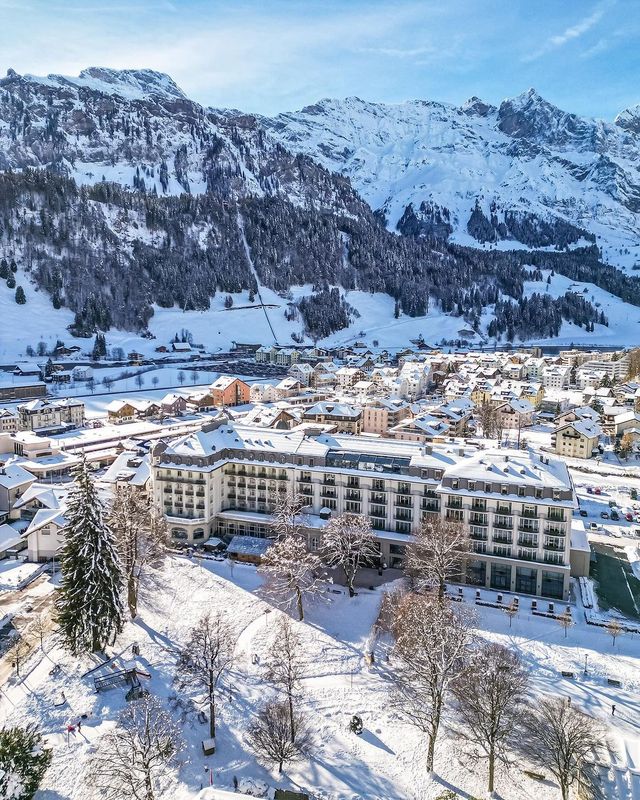 Having  @kempinski.engelberg as my last destination for 2023 was the perfect way to end the year !
