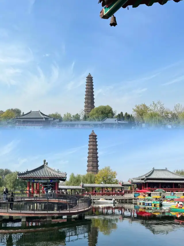 Kaifeng Iron Tower|Glazed tile tower, standing for a thousand years