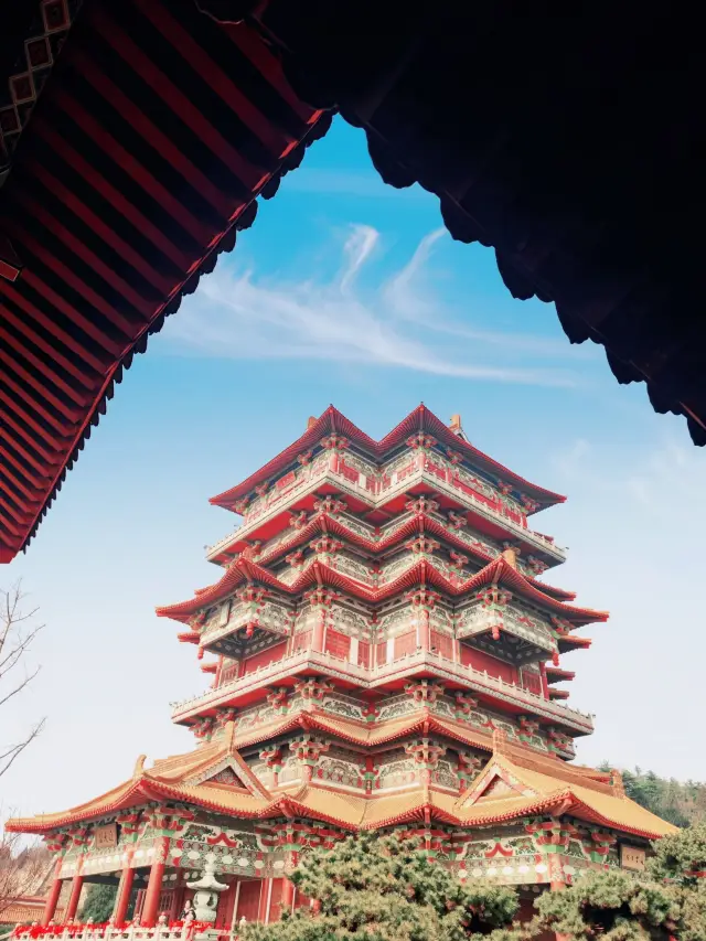 Xuzhou Baolian Temple, a beautiful scenery dancing with Buddha!