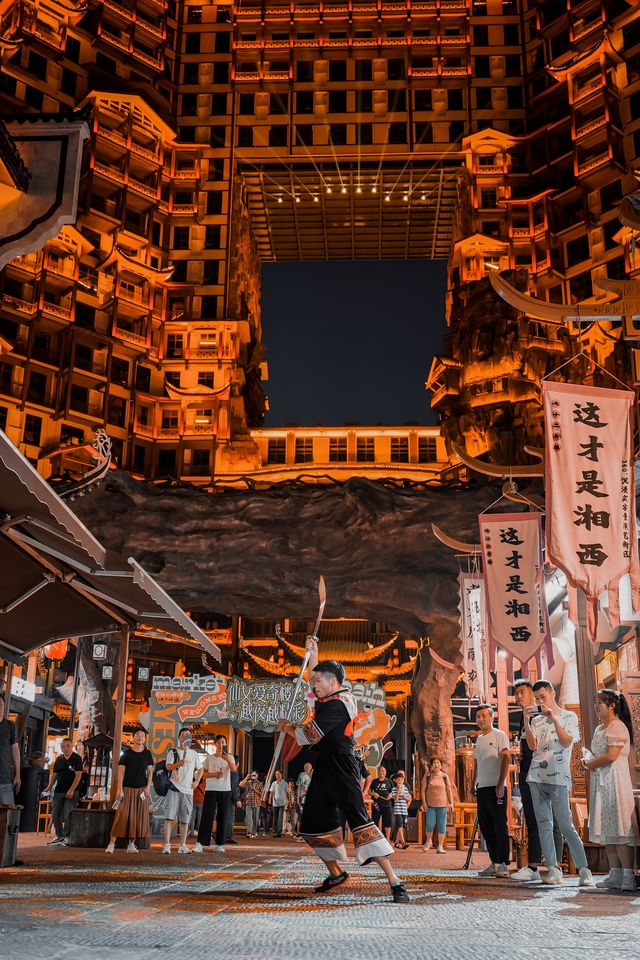 朋友圈被問瘋了我在張家界找到了天上的街市