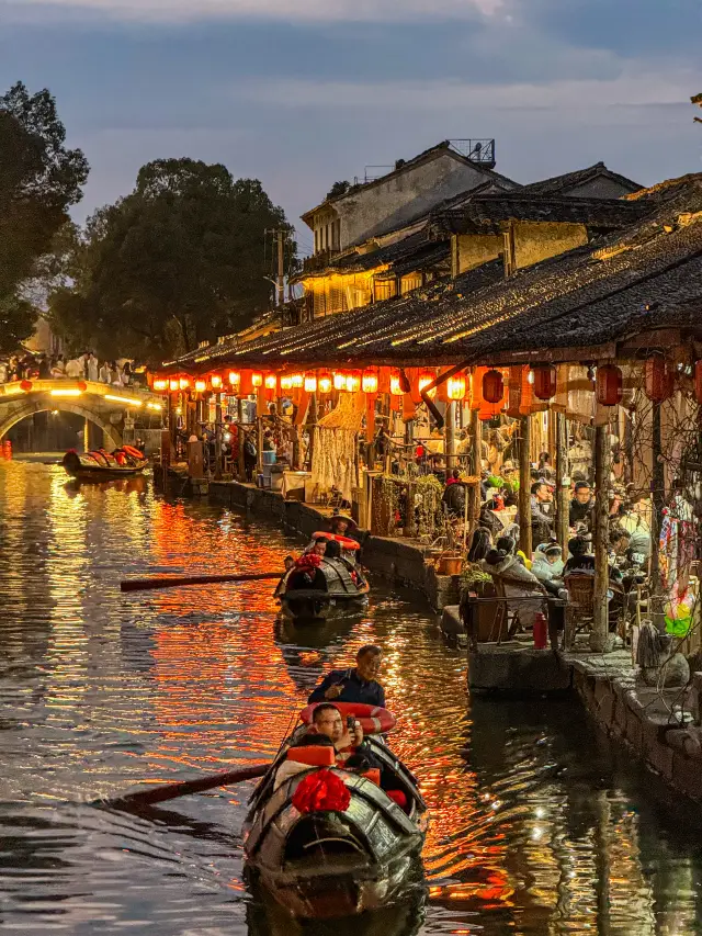 成功したトレンドフォロー！江蘇、浙江、上海で最も新年の雰囲気がある無料の古い町