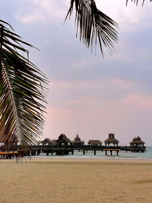 Watch the sunrise at Yilong Bay Sea Library