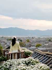 俯瞰麗江古城的絕美客棧！！一定要來