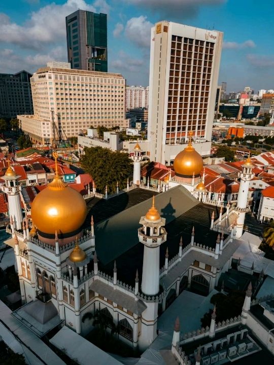 Beautiful Sultan Mosque in Singapore 🇸🇬🕌