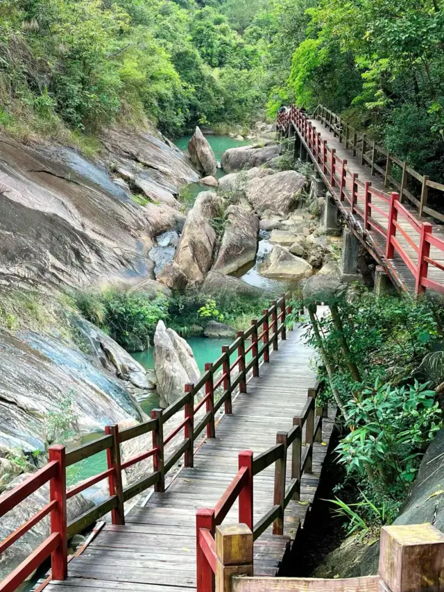 A lesser-known hiking and stream-tracing destination around Guangzhou, I regret coming here!