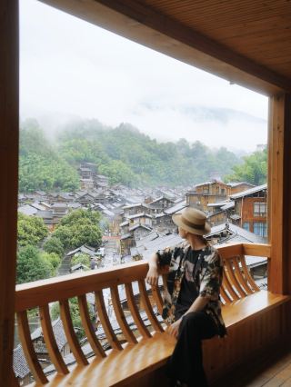為了國家地理的這個景，我特意來了一趟貴州