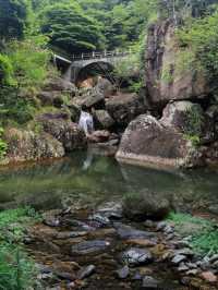 浙西大峽谷，小眾避暑勝地，夏日裡的一抹清涼
