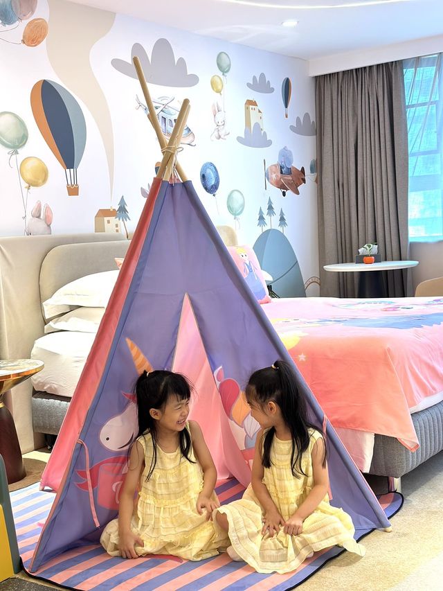 暑假｜小孩姐沉浸式入住廣州親子酒店～