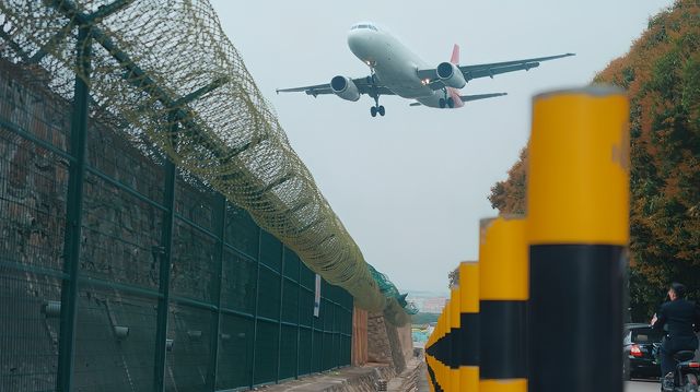 廈門高崎機場外｜追逐飛機的掠影瞬間