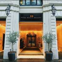 Staycation at park Hyatt Milan center 