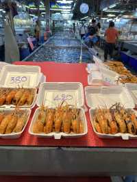 泰國曼谷必去海鮮市場！🦐🦀