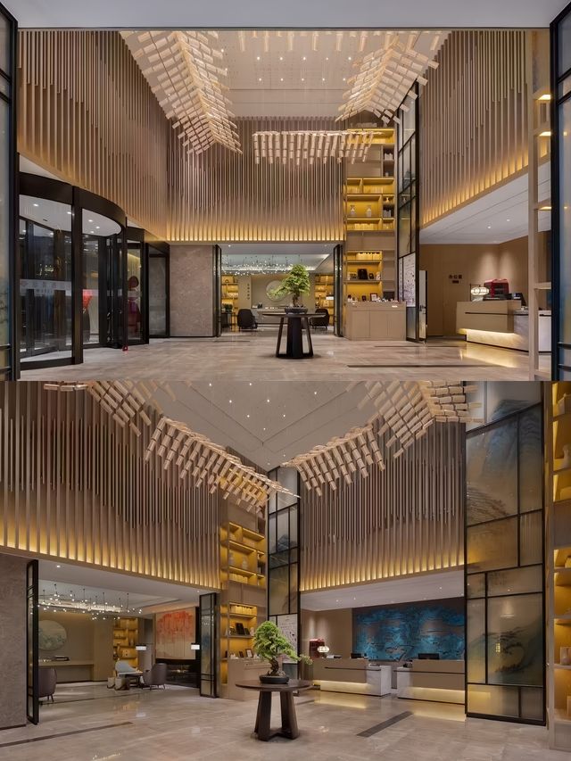 保定勵豪酒店｜彷彿置身藝術館。