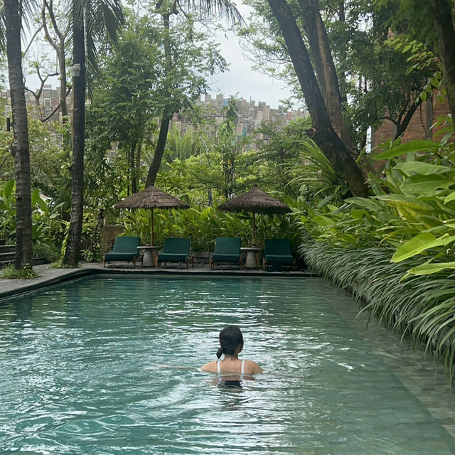住進了低碳可持續的巴厘島土豆頭酒店❗️ 住進了低碳可持續的巴厘島土豆頭酒店❗️