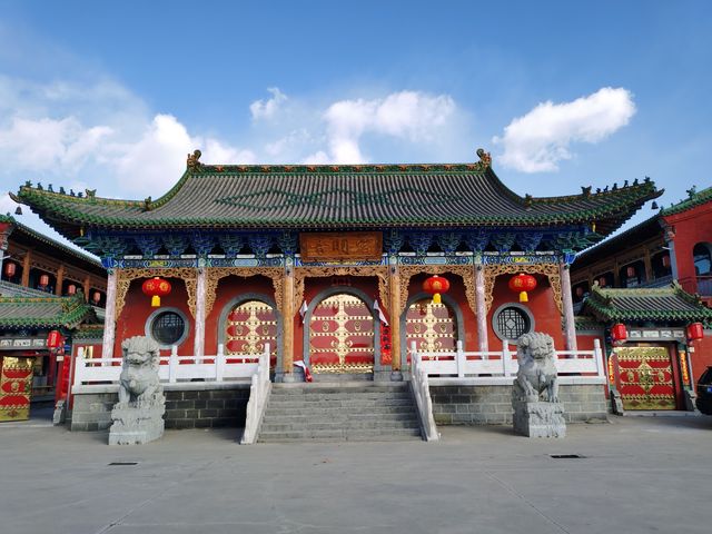 藏有清徐最老唐槐的古寺——宏明寺