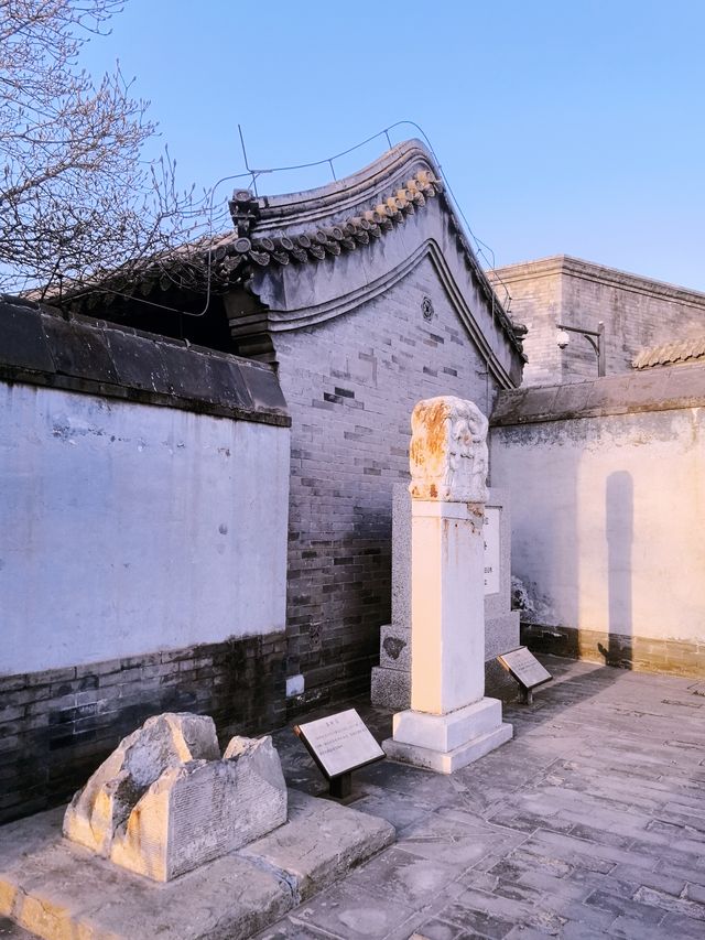 北京玉河庵，挨着南鑼鼓巷、什剎海的小眾免費景點
