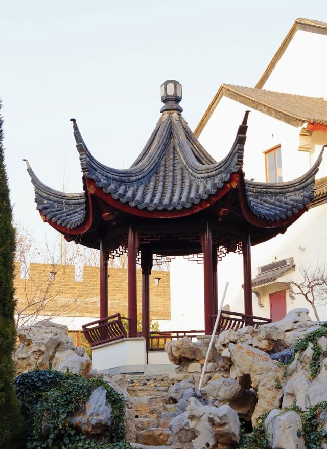 德州也有蘇式園林璞石書院，發現了一個小眾拍照地～
