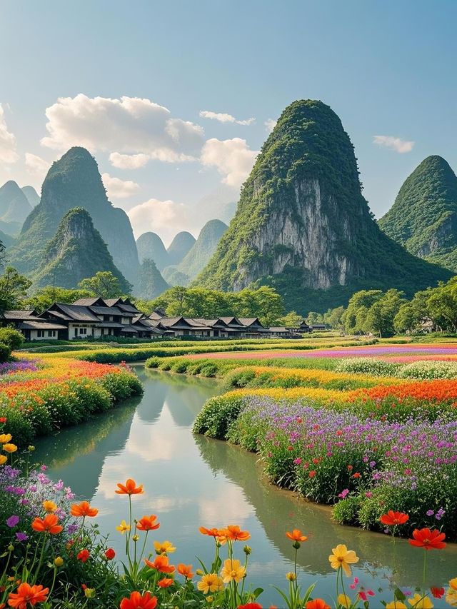 花影山魂：廣西群峰間的生命密語