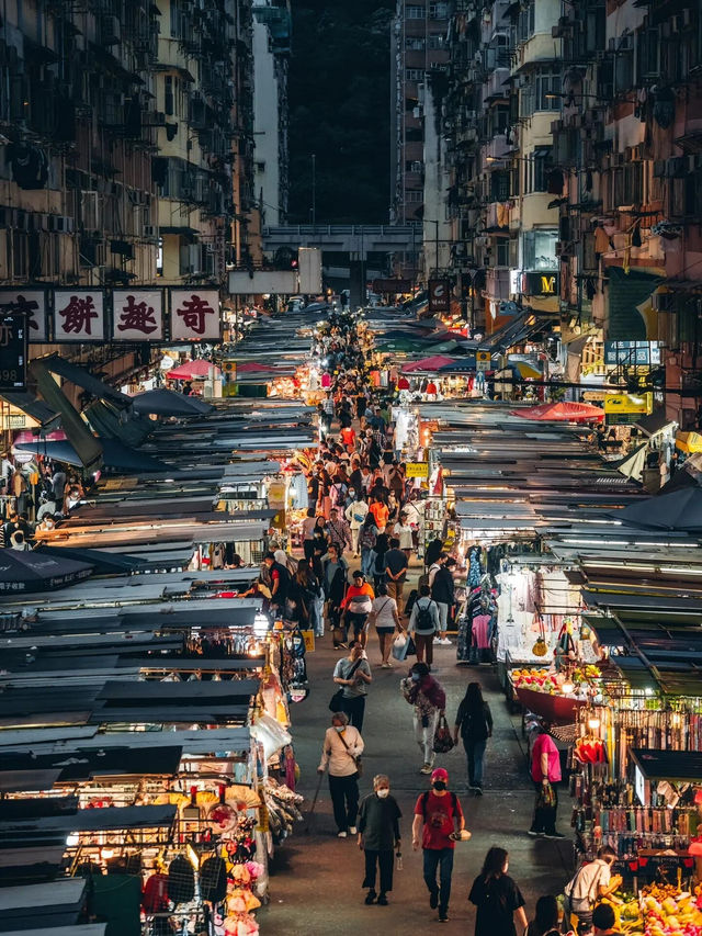 香港旺角｜越夜越生猛！霓虹燈下的人間煙火