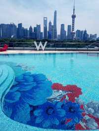 上海外灘W酒店，無邊泳池超震撼體驗