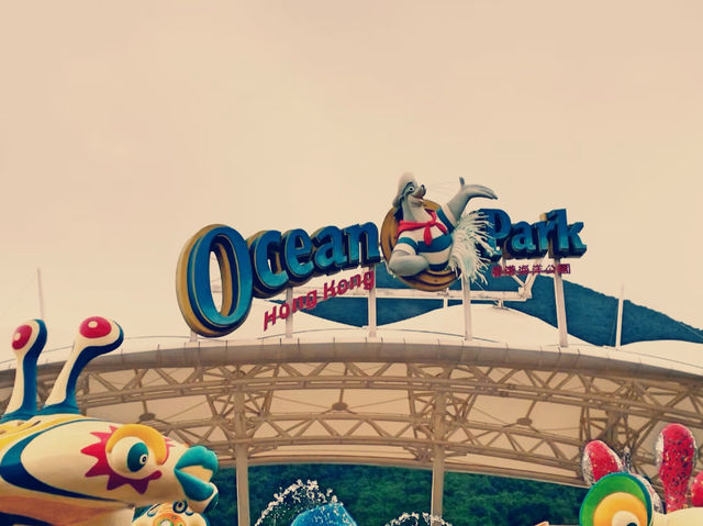 香港海洋公園水上樂園：激流勇進的奇幻之旅