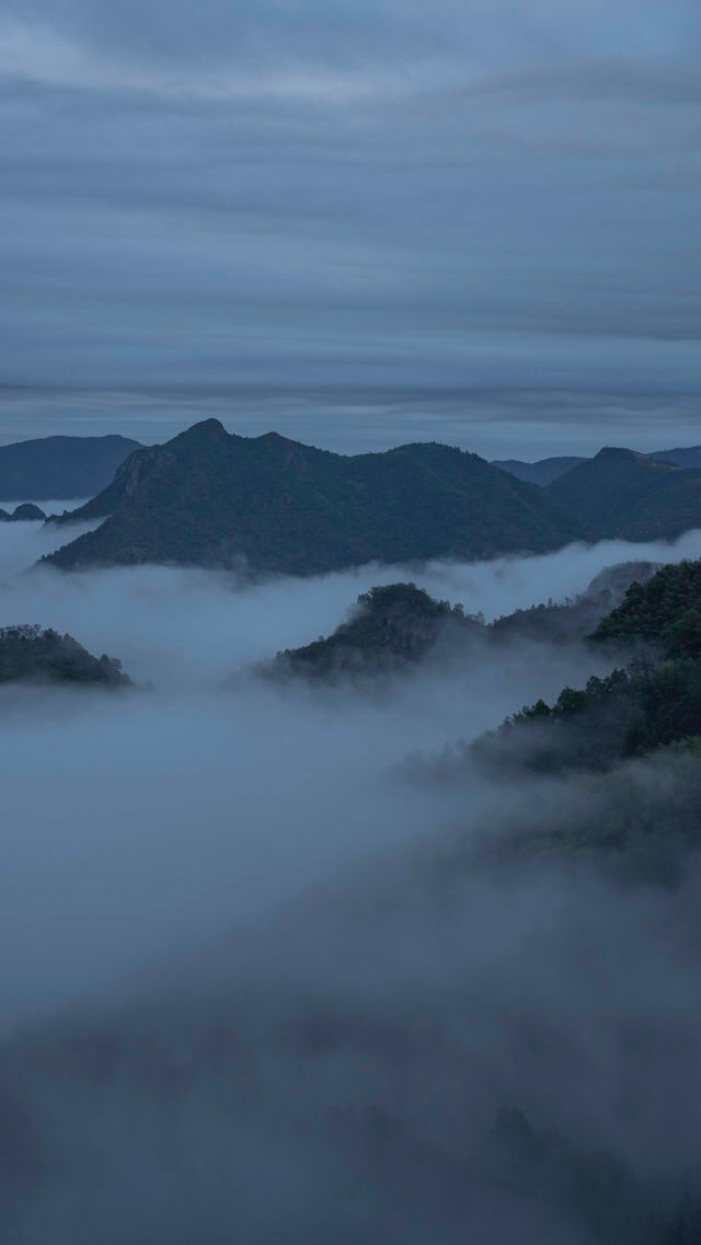 「雲海日出仙境 | 溫州仁里村半嶺，一眼萬年的浪漫