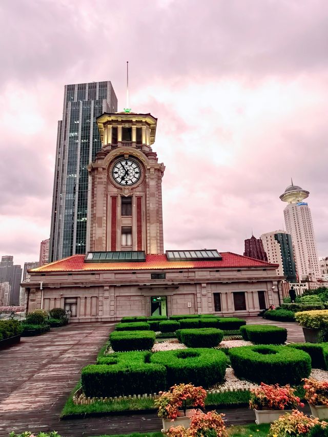 上歷博屋頂花園 | 盡攬魔都最美黃昏與夜景