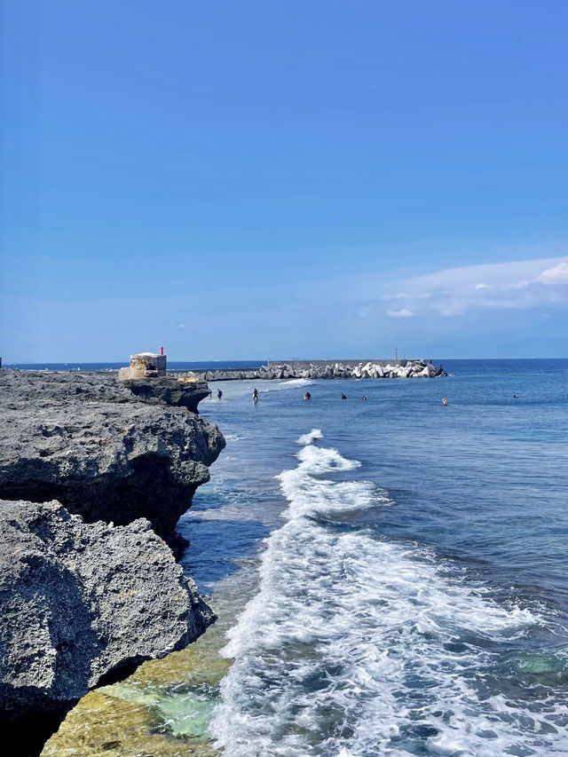 海龜之鄉，花瓶岩的第一道晨光