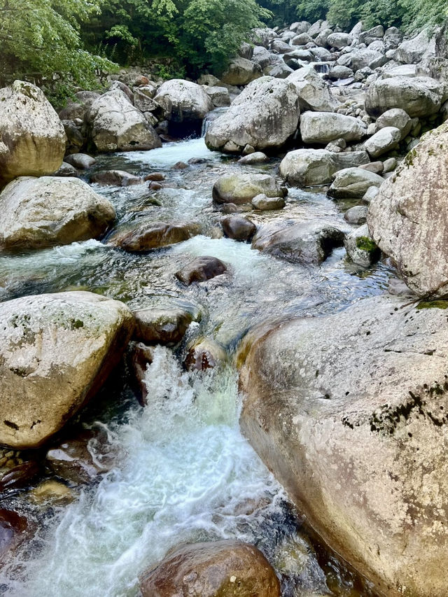 蒼翠深谷，幽泉之歌 —— 青峰峽