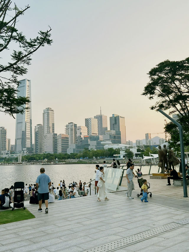 🌇 深圳人才公園｜城市天際線下的綠洲