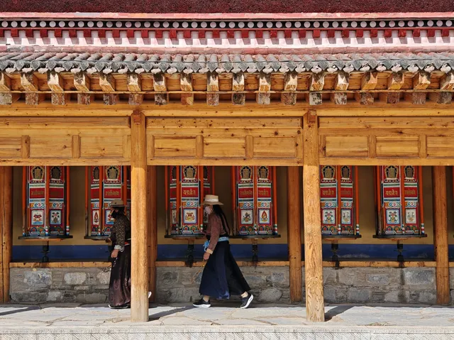 甘南的藏傳佛寺