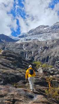 天堂在左雨崩在右住雨崩高品質觀景酒店