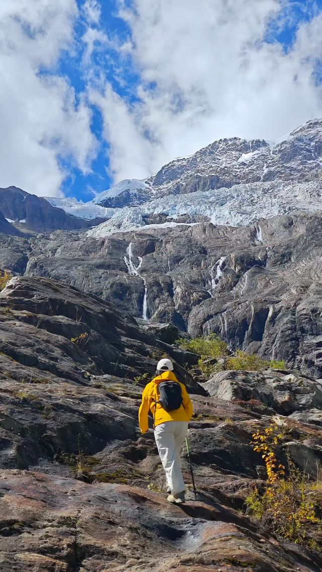 天堂在左雨崩在右住雨崩高品質觀景酒店