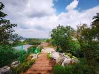 雨過天晴的自貢鳶山公園