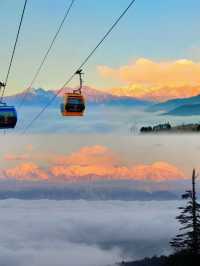 霧淞仙境美如畫