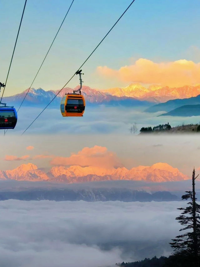 霧淞仙境美如畫