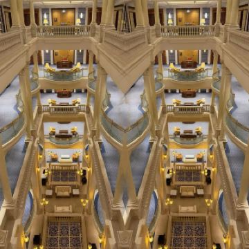 What’s it like to stay at a seven-star hotel for the first time in your life?