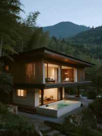 安吉叁拾叁號｜秋日雨中遛娃！山林氧吧+無邊泳池治癒之旅