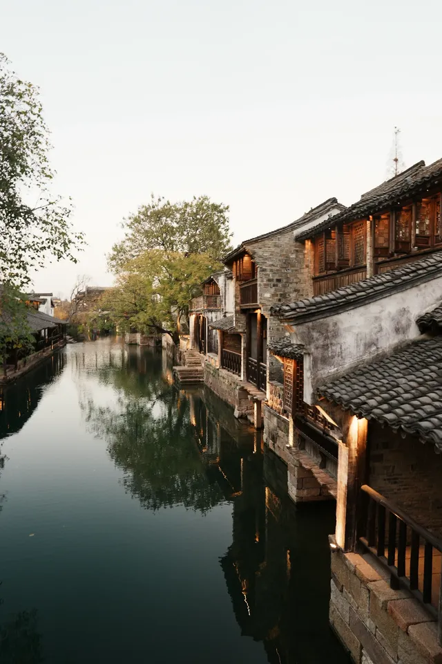 是何老師同款濮院！《嚮往》裡的秋日油畫江南！