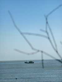 惠安必住藝術風酒店，躺著就能看海