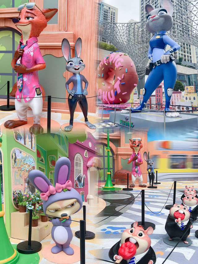 深圳新頂流!!全城偶遇的「瘋狂動物城」空降 深圳新頂流!!全城偶遇的「瘋狂動物城」空降