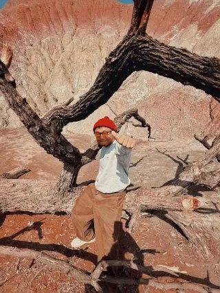 Wild Danxia and wild men appear! 1 hour from Lanzhou to a hidden treasure water-view Danxia