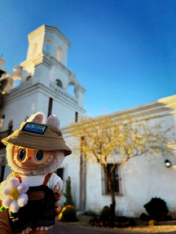 미국 투손 사막의 기적 건축물