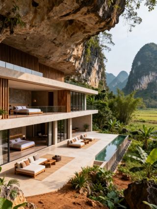 ทริปเที่ยวแบบครอบครัวเลียบชายแดนจีน-เวียดนาม | พักผ่อนสุดหรูท่ามกลางธรรมชาติอันงดงามของภูเขาและแม่น้ำ