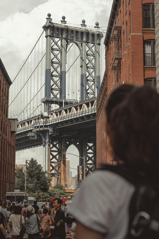Brooklyn Bridge, New York | To catch this view of New York, I flew halfway across the world