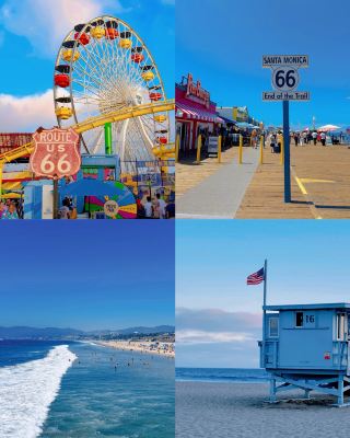 California, USA | The laid-back Santa Monica of Southern California